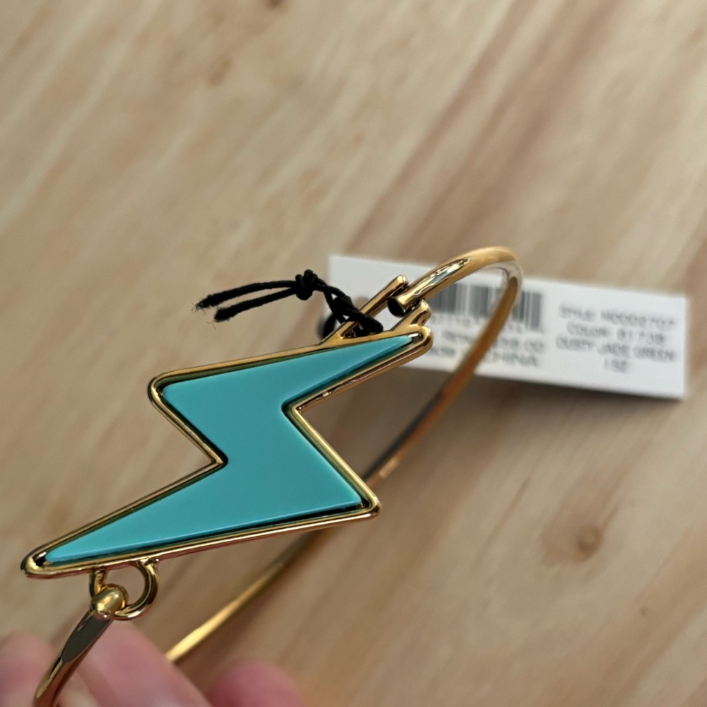 Marc By Marc Jacobs Gold and Turquoise Bracelet - Picture 4 of 15